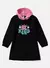 VESTIDO MOLETOM C/ CAPUZ - BE KIND PRETO