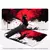 Samurai guerreiro mouse pad gamer acessórios do computador teclado tapete de me