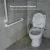 Barral Agarradera Discapacitados Seguridad 25cm Baño Casa - tienda online