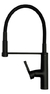 Griferia Cocina Monocomando Negro Piazza Kitchen Pro 10317ne - Lopez Gas