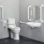 Barral Agarradera Discapacitados Seguridad 25cm Baño Casa en internet