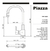 Griferia Cocina Monocomando Flexible Piazza Emblem 10016bl Color Blanco Acabado Cromado - Lopez Gas