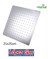 Ducha Cuadrada Lluvia Acero Inox 25x25cm + Barral 35cm - comprar online