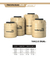 Tanque De Agua Waterplast Tricapa Dual Plus 750 Litros Color Beige - comprar online