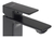 Griferia Lavatorio Bajo Monocomand Negro Soria Black Peirano - comprar online