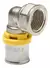 Cotovelo com Rosca PEX - 16mm x 1/2"NPT(F) - Tubo Pex Multicamada