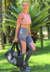 Calça Legging com Detalhes Assimétricos + Top tomara que Caia + Regatinha em Tela Dry Cinza com Rosé Conjunto Fitness | REF: FRD5 - UpFit