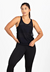 Regata Fitness Tela Dryfit Preto Nadador | REF: FDR20 - UpFit
