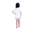 PIJAMA INFANTIL LANA XADREZ ROSA - 33127 na internet