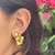 BRINCO FLOR DO VERÃO DOURADO - comprar online