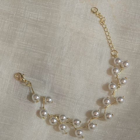 PULSEIRA HELENA DOURADA - comprar online