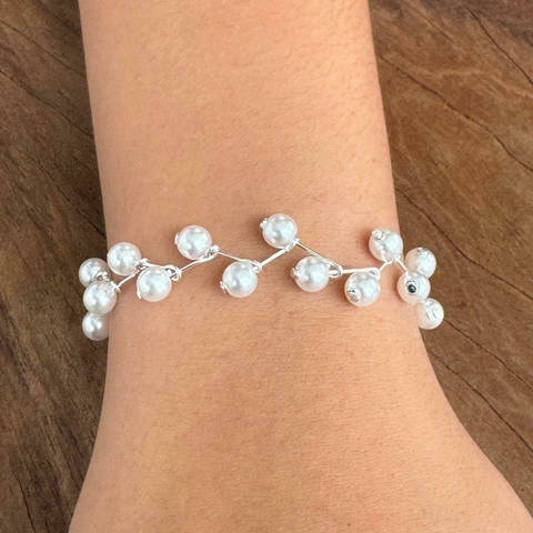 PULSEIRA HELENA PRATEADA - comprar online