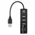 Hub C3Tech USB 2.0, 5 Portas - HU-L200BK na internet