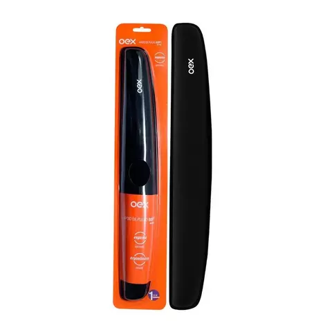 Apoio De Pulso Oex Soft, Ergonômico Preto - Ap103
