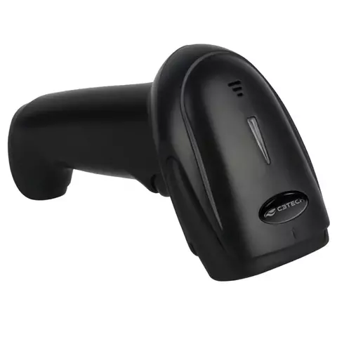 Leitor de Código de Barras Sem Fio C3Tech, 1D/2D, USB, Preto - LB-W110BK