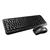 Kit Teclado e Mouse sem fio K-W60BK c3tech