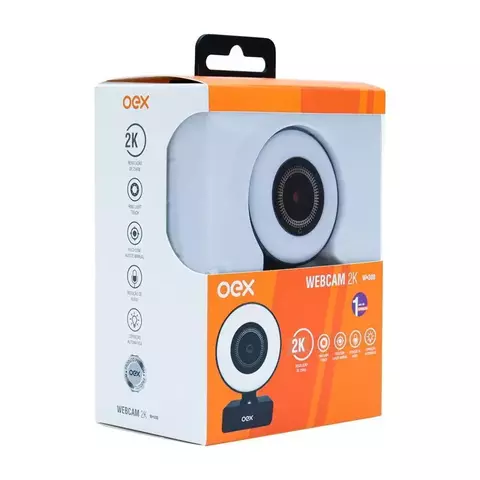 WEB CAM 2K OEX W300 BRANCO