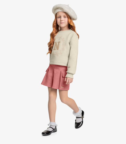 CONJUNTO BLUSÃO COM SAIA - TRIK NICK