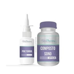 Pinetonina 30% 20ml + Composto Sono 60 Cápsulas Noites Tranquilas - comprar online