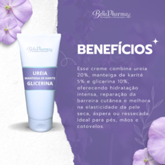 Creme Com Ureia 20% Manteiga De Karité 5% Glicerina 10% 100g na internet
