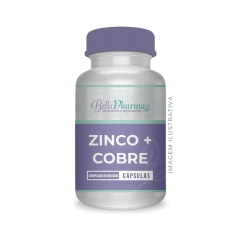 Zinco Quelato 15mg + Cobre Quelato 1mg - comprar online