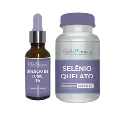 Solução de Lugol Inorgânico 30ml + Selênio Quelato 100mcg na internet