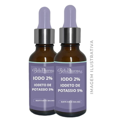 Kit Solução de Iodo 2% + Iodeto de Potassio 5% - comprar online