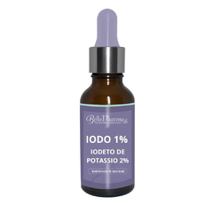 Solução de Iodo 1% + Iodeto de Potassio 2% - 30ml - comprar online