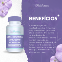 METILCOBALAMINA 1MG + METILFOLATO 5MG + VITAMINA B6 15MG na internet