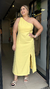 Vestido Gabi Um Ombro Só. na internet