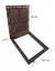 Tampa Casa de Máquina Piscina em Alumínio Fundido 95x82,5cm com Dobradiça Interna – Resistente e Antiferrugem