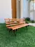 Banco de Jardim 150cm Madeira de Lei com Pés de Alumínio Fundido – 9 Réguas, Pintura Eletrostática na internet