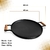 Paellera Disco Arado Ferro Fundido 45cm Paeja Panela Frigideira Rústica - MODELAÇÃO MADEIRA