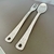 Imagem do Kit Colher e Garfo de Cozinha Industrial em Alumínio Fundido Reforçado – 34cm | Alta Resistência e Durabilidade