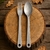 Kit Colher e Garfo de Cozinha Industrial em Alumínio Fundido Reforçado – 34cm | Alta Resistência e Durabilidade - comprar online