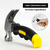 Mini Martelo Unha Cabo Curto Emborrachado Martelinho Pequeno - NOVAREDESTORE