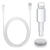 Lehmox Cabo Carregador Usb Turbo P/ iPhone 6 7 8 Se X Xr Xs 11 12 Cor Branco - NOVAREDESTORE