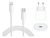Carregador Para iPhone Turbo 6 7 8 Xr Xs 11 12 13 Pro Cabo Inova Cor Branco