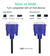 Cabo Vga X Vga Para Monitor 1,8 Metros - Lelong - NOVAREDESTORE