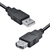 Imagem do Cabo Usb Extensor 2.0 Extensão 2 Metros Macho Fêmea Cor Preto