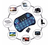 Mini Controle Led Teclado Sem Fio Smart Tv Box Netflix Cor Do Teclado Preto Exbom Bk-bti8 na internet
