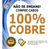 Cabo De Rede Cat5e Blindado 30 Metros 100% Cobre Azul - NOVAREDESTORE