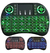 Mini Controle Led Teclado Sem Fio Smart Tv Box Netflix Cor Do Teclado Preto Exbom Bk-bti8 na internet