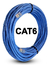 Cabo De Rede Cat6 30 Metros Ethernet Lan Giga 10/1000 - comprar online