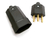 Tomada Fêmea + Plug Macho 3 Pinos 10a Extensão 1 Und De Cada