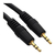 Cabo Auxiliar P2 + P2 Caerus Dourado 1,5m Compativel Com Celulares Gps Fone Cx De Som