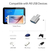 Adaptador Plug Usbc Para Macbook Saída Usb Na Cor Grafite - NOVAREDESTORE
