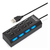 Hub Usb 4 Portas Usb 2.0 Adaptador Usb Pc Ps4 Smart Tv Hdmi