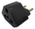 Plug Adaptador De Europa America Tomada 20a Preto Universal 110v/220v