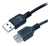 Cabo Usb Extensor 2.0 Extensão 2 Metros Macho Fêmea Cor Preto na internet